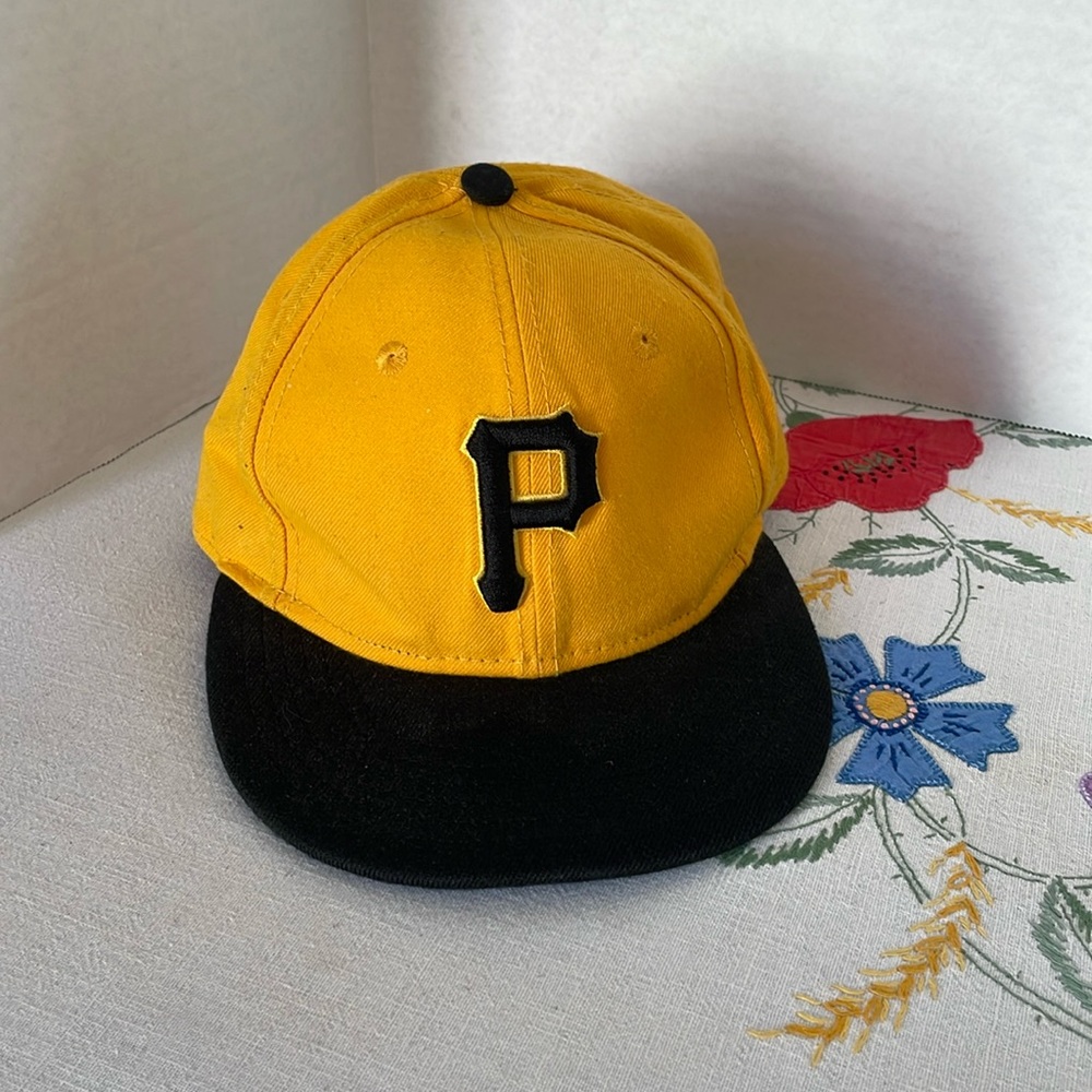 59Fifty New Era PIttsburgh Pirates black/gold kids fitted cap 6 3/4